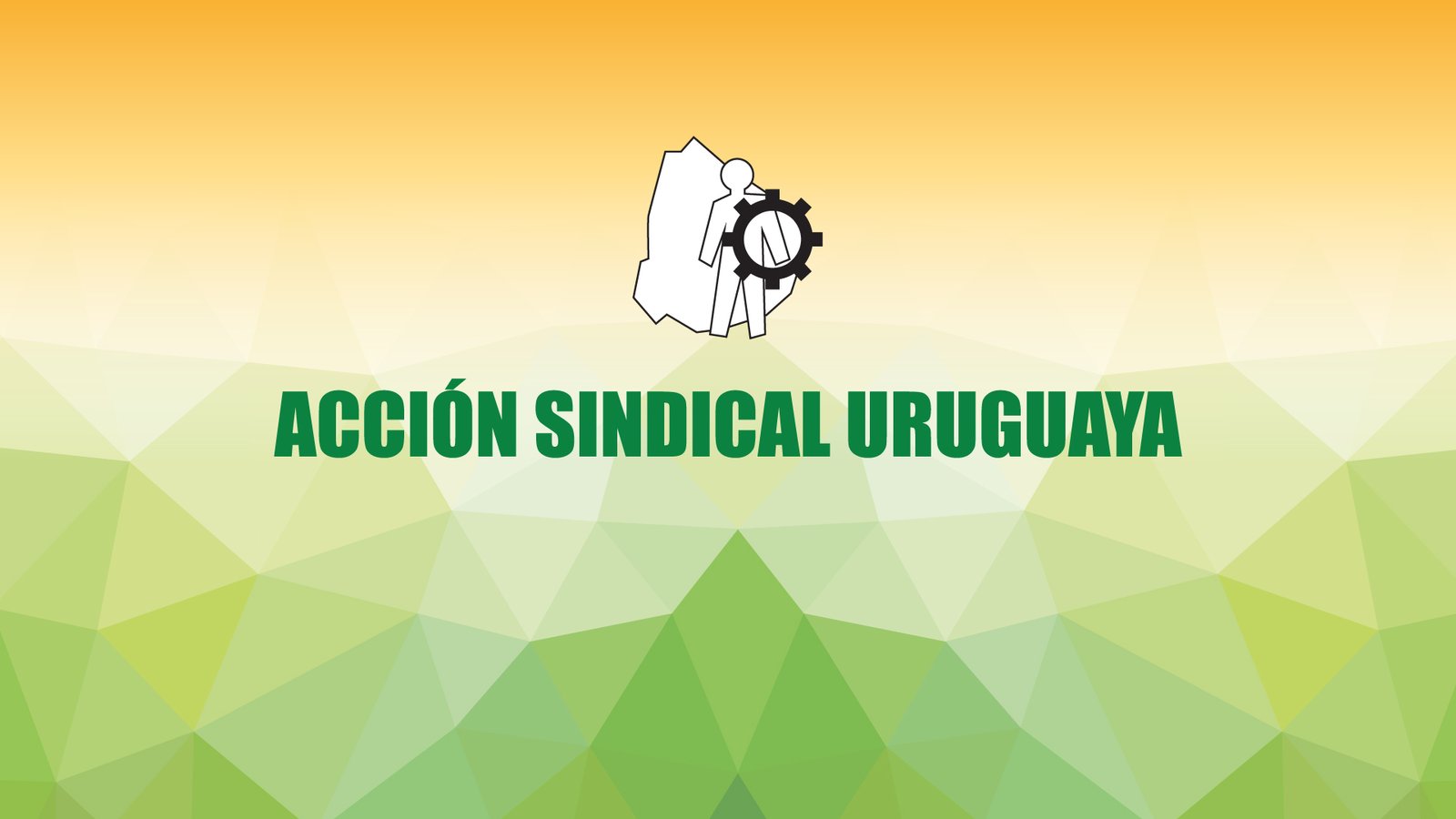Banner accion sindical uruguaya